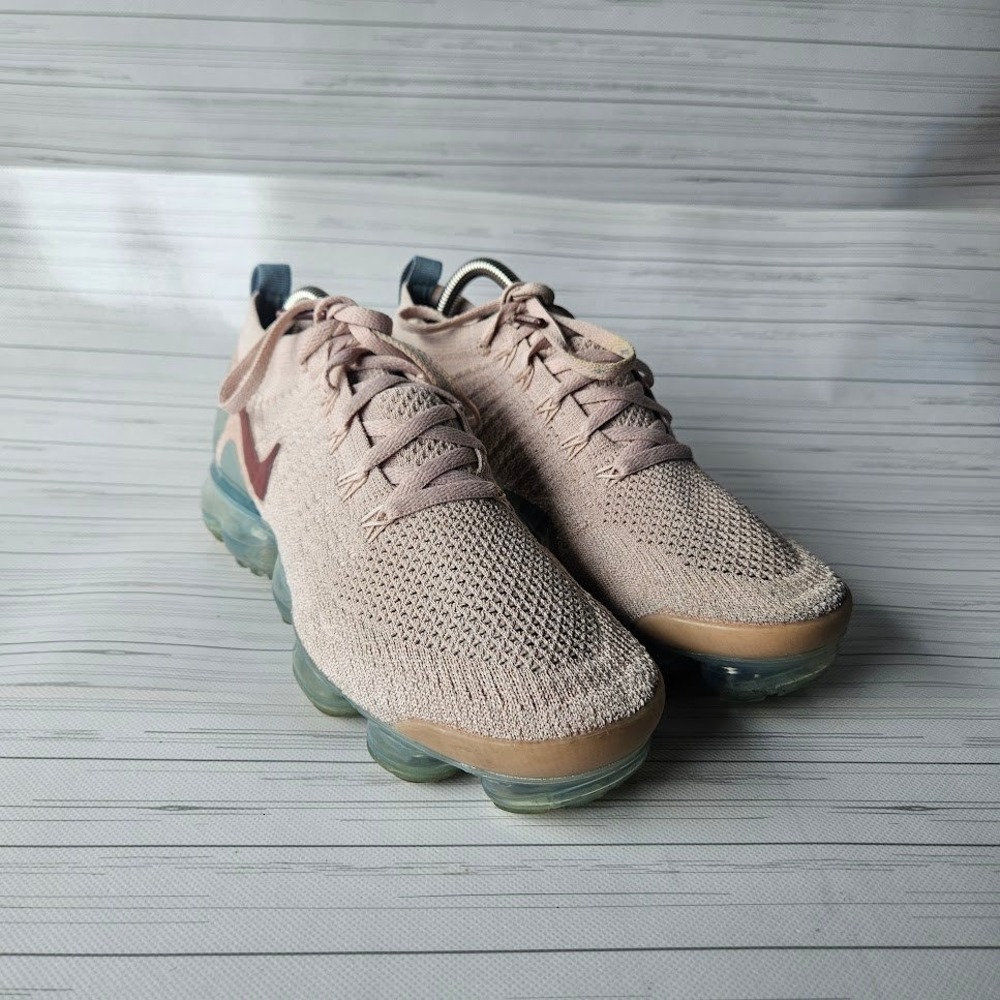 Nike Air VaporMax 2 Flyknit Womens 9.5 Rust Pink Storm Pink 942843-203 - Picture 2 of 13